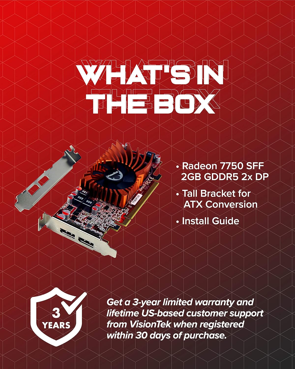 2GB GDDR5 SFF Graphics Card H943403