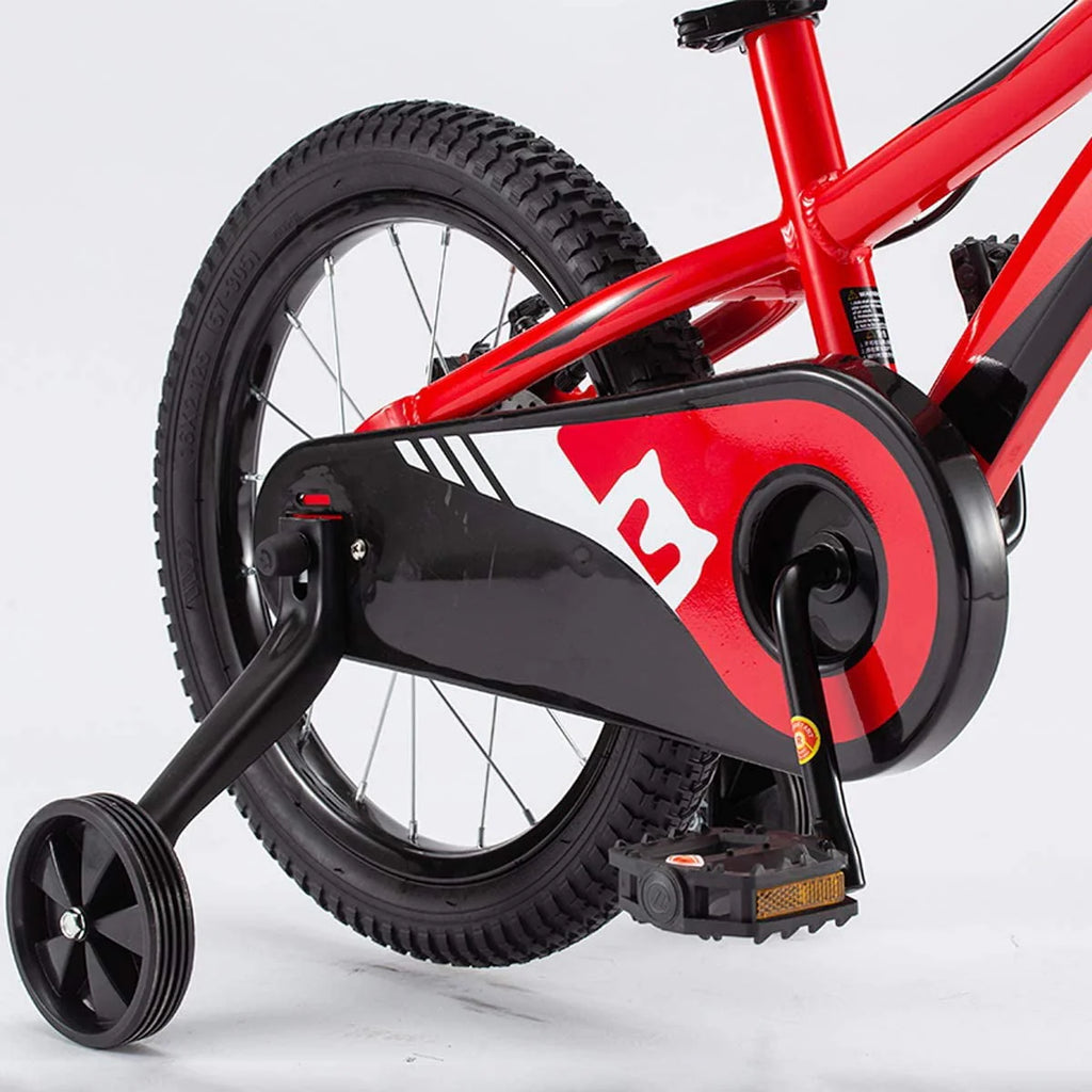 16 Inch Front Suspension Disc Brakes Red Kids Bike L6224