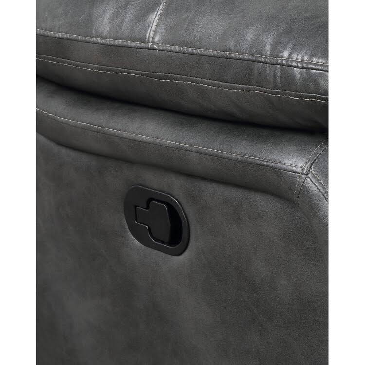 Gray Swivel Glider Recliner S9264