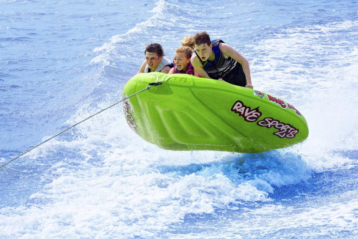 Blue 3 Rider Nylon Inflatable Towable Tube C764009