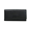Black Embossed Leather Key Case E14890