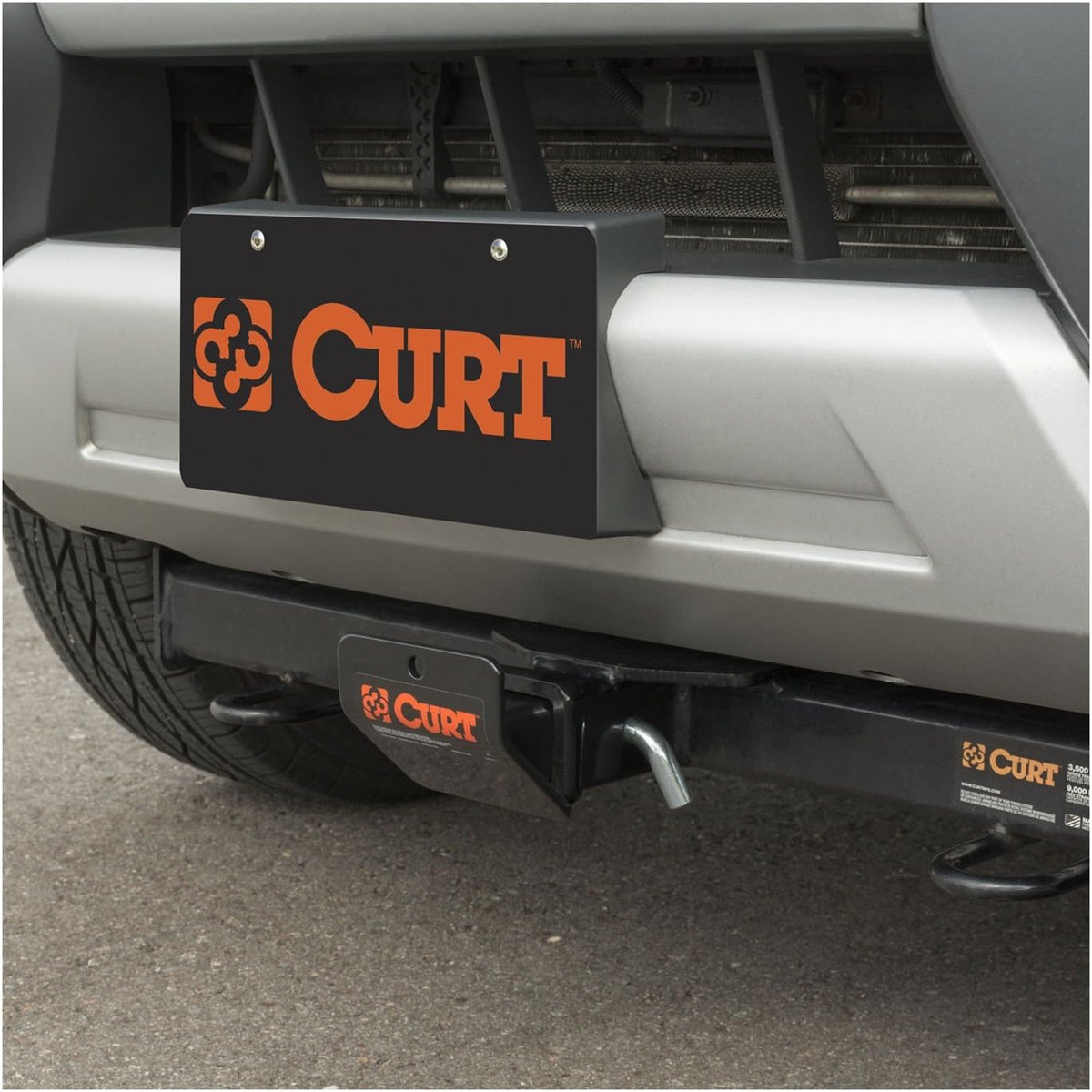 Trailer Hitch Skid Plate for 2-Inch Receiver Pack of 2 G612362