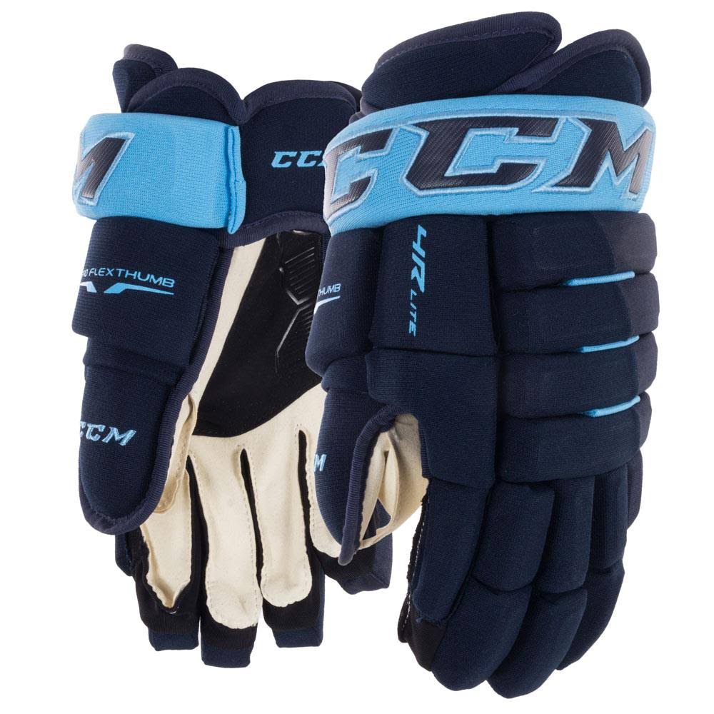 Navy Carolina Blue Hockey Gloves V741447