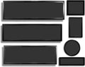 Black Frame Black Mesh Dust Filter Kit L69411