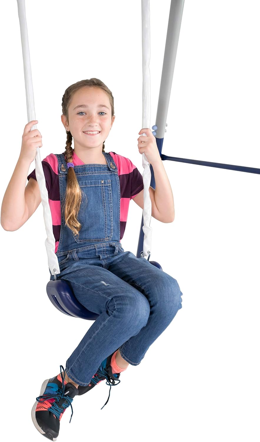 Heavy-Duty Metal Swing Set Y181027