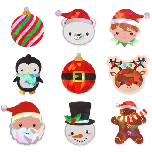 Christmas Stickers 1 Roll 500Pcs S295