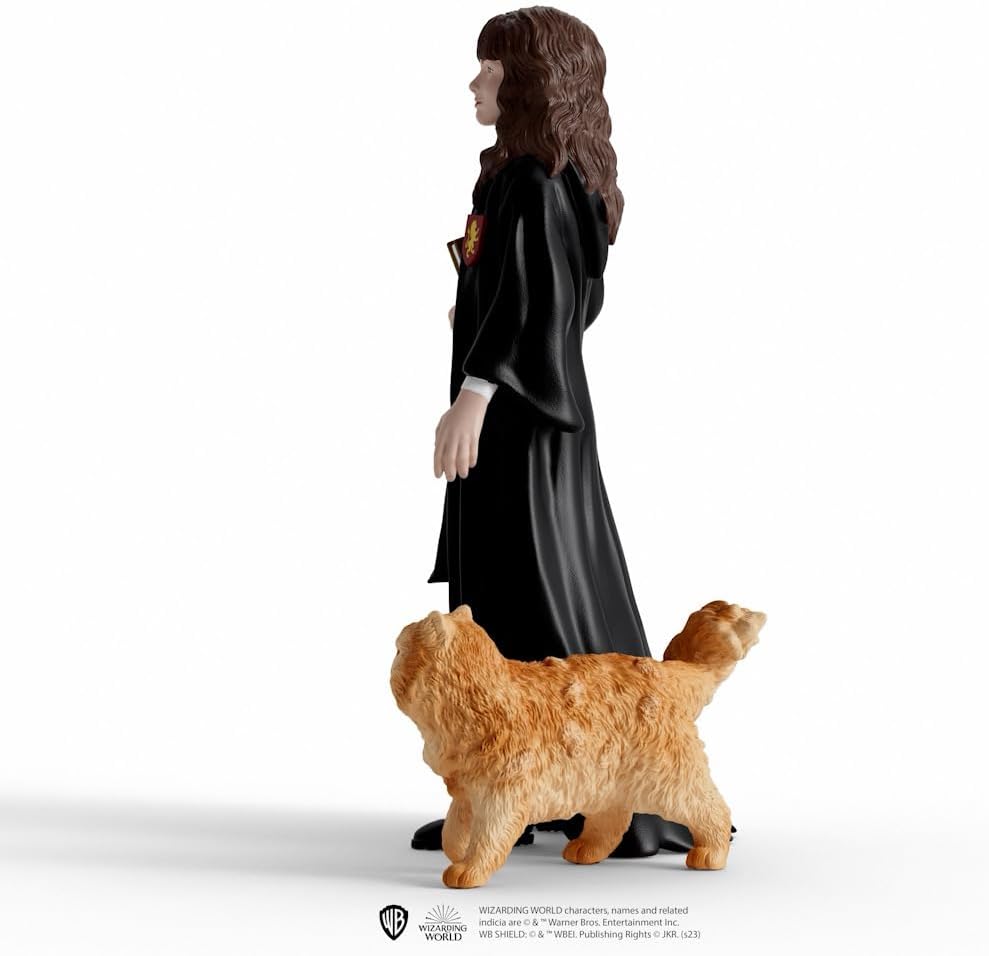2-Piece Set with Hermione Granger & Crookshanks Collectible Figurines S31532