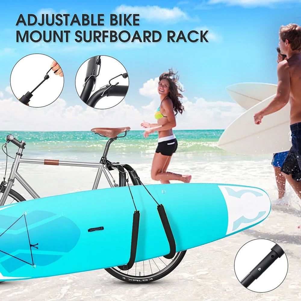 Surfboard Bicycles Carrier Rack Bike Skimboard Kiteboard Holder L286687