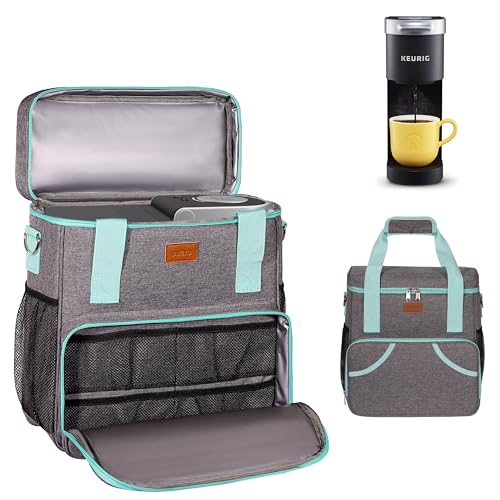 Pink Travel Bag for Single Serve Coffee Brewer with Shoulder Strap H296557