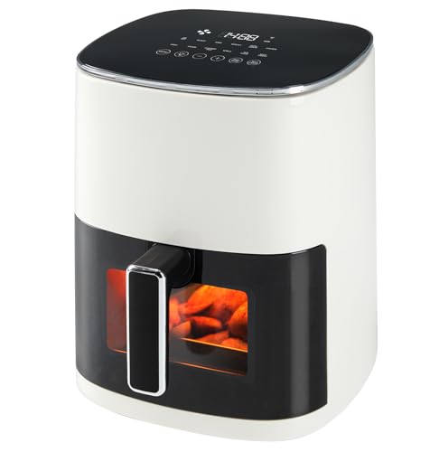 6 Quart Square Air Fryer with Window N716