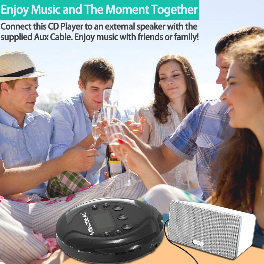 Portable CD Player with Headphones L729