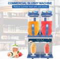 2 Tanks Stainless Steel Commercial Slushy Machine K373969