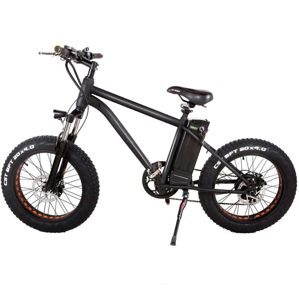 White Mini Cruiser Electric Bicycle O5194