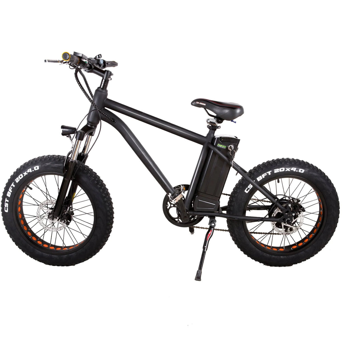 White Mini Cruiser Electric Bicycle O5194
