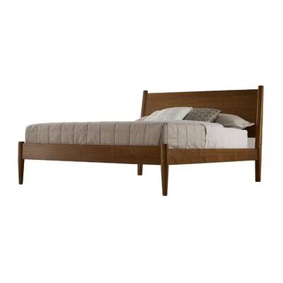 Queen Solid Wood Platform Bed J96610