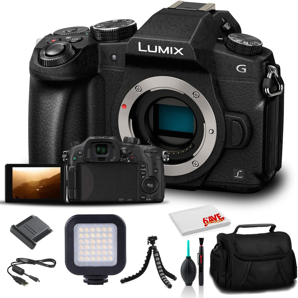 Mirrorless Digital Camera Body Only with LED Video Light C45685