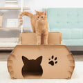 Cat Camper and Scratcher J141