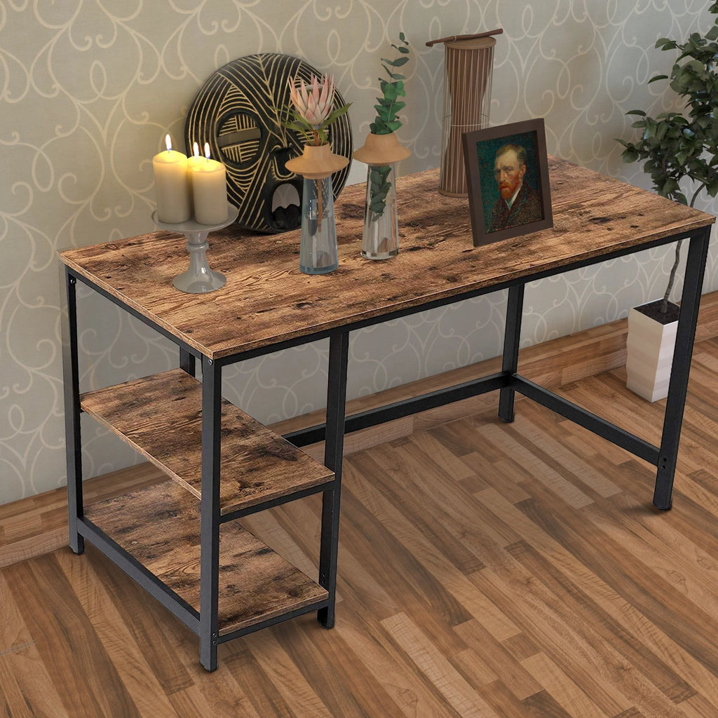 Wood and Metal Desk U639