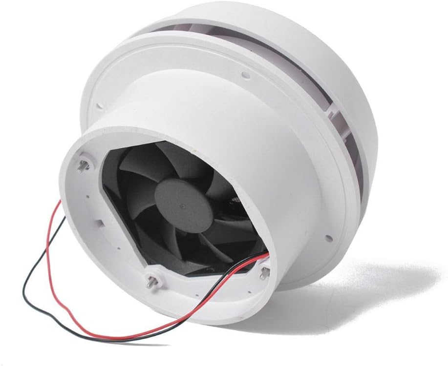12V Roof Vent Exhaust Cooling Fan with LED Light Q894986