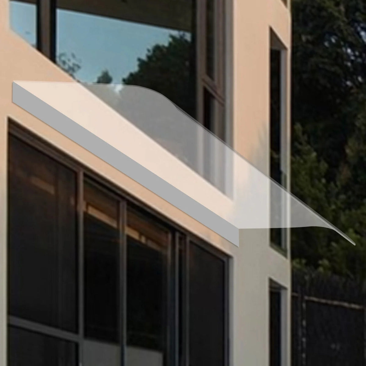 UV Protector Front Door Window Awning Cover Outdoor Canopy 60/80/100/120*40CM A51116