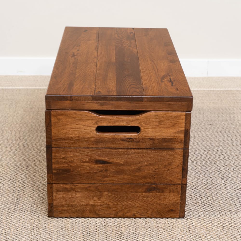 36” Solid Wooden Storage Chest with Handles W418