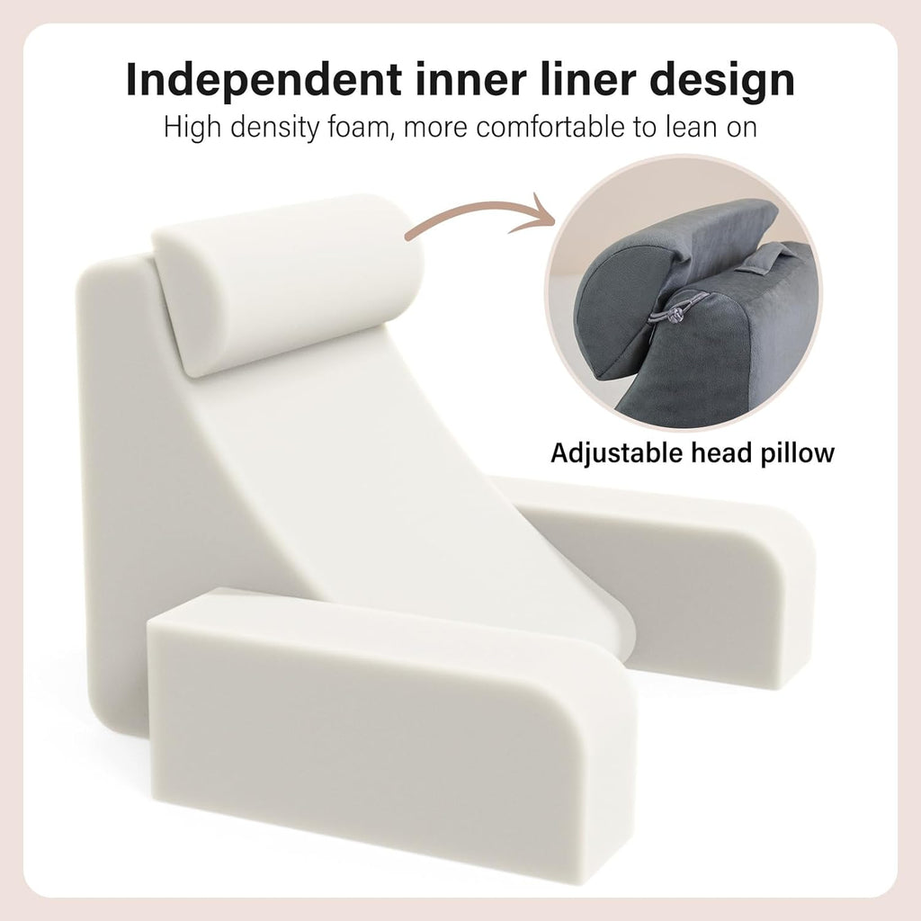 Medium Grey Reading Pillow B635820