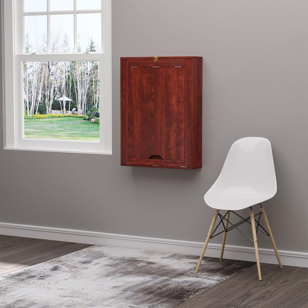 Wall Mounted Desk with Storage Area Z1982