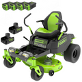 60V 42" Electric Zero Turn Mower with 8 Ah Batteries P287693