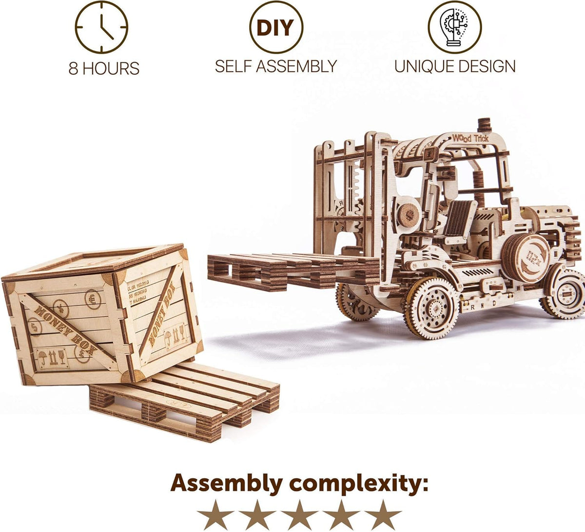3D Wooden Puzzle Kits Bundle E550