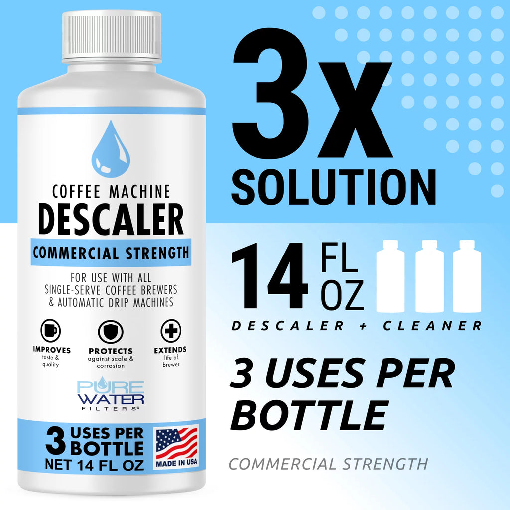 Descaler & Cleaner Solution for Coffee Makers & Espresso Machines K51418