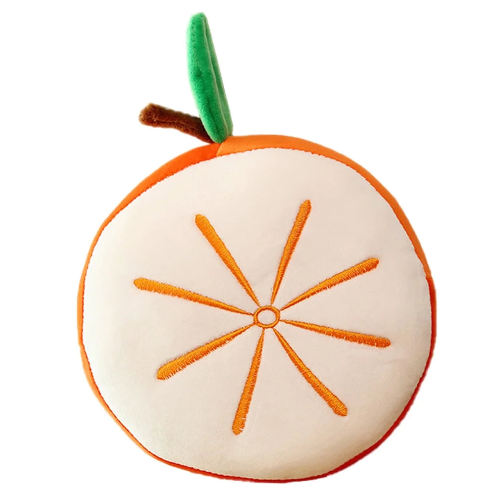 Orange Simulation Lemon Throw Pillow Plush Kids Toy R5639
