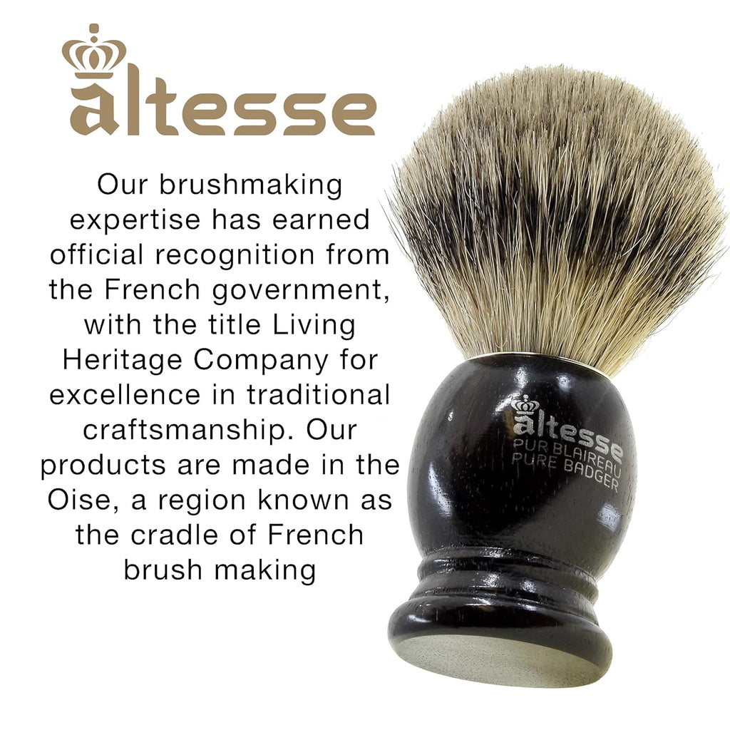 European Grey Badger Shaving Brush K755372