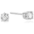1/3 CTTW Diamond Stud Earrings in 14K White Gold S3583