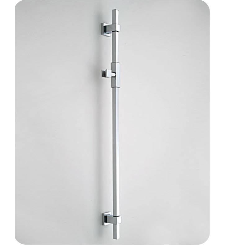 Satin Brass Adjustable Height Wall Bar H534734