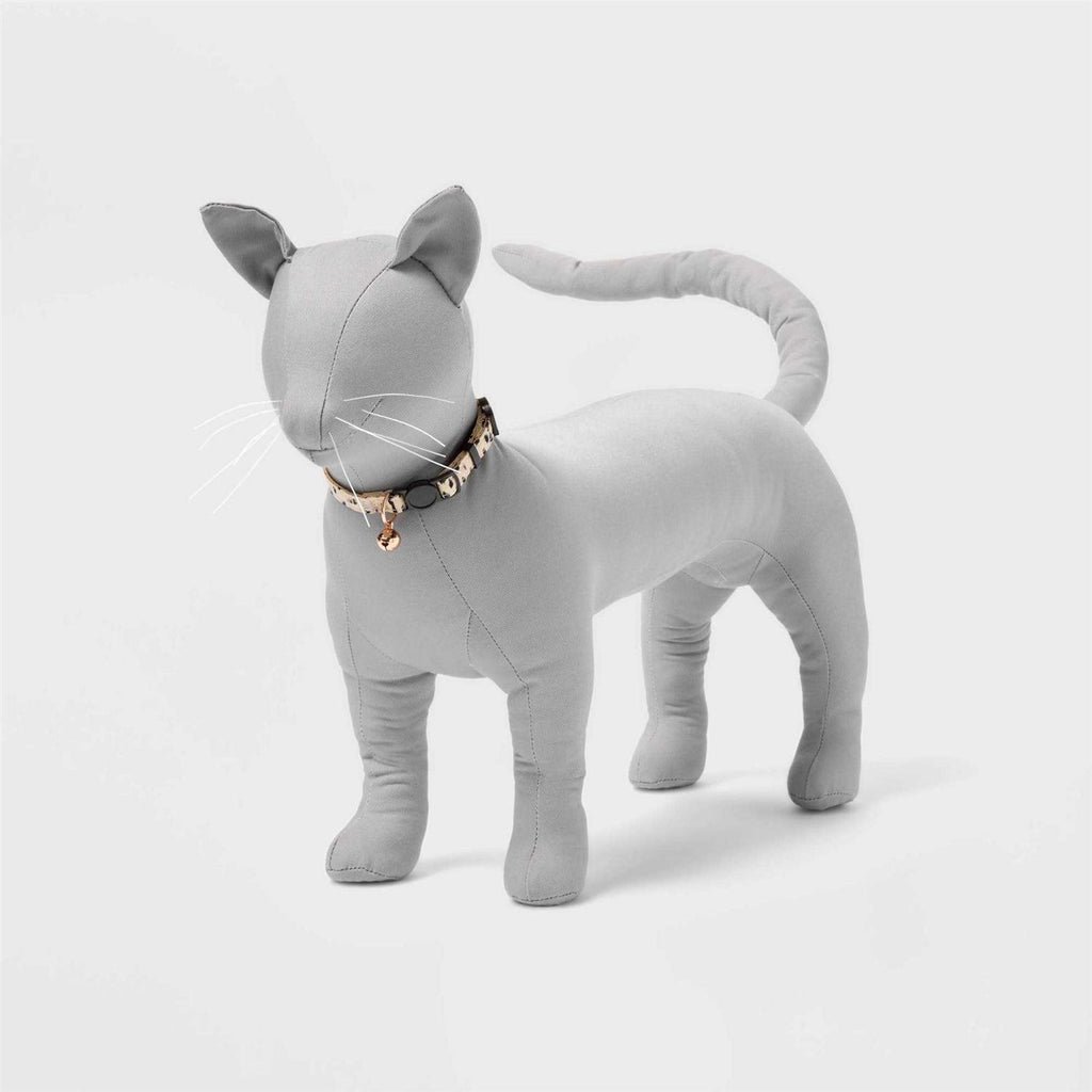 Adjustable Animal Print Cat Collar K824448