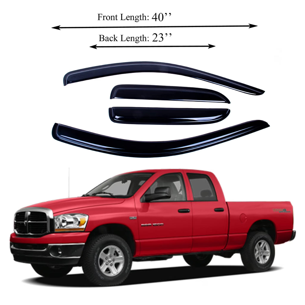 Acrylic Window Visor Sun Rain Deflector Guard X520453