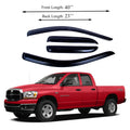 Acrylic Window Visor Sun Rain Deflector Guard X520453