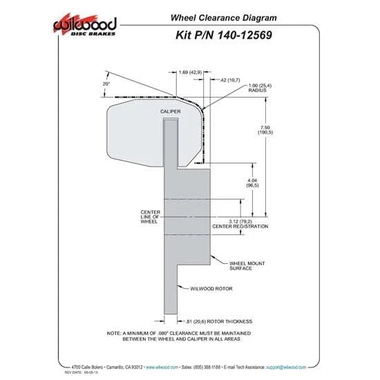D154 Parking Brake Kit H311