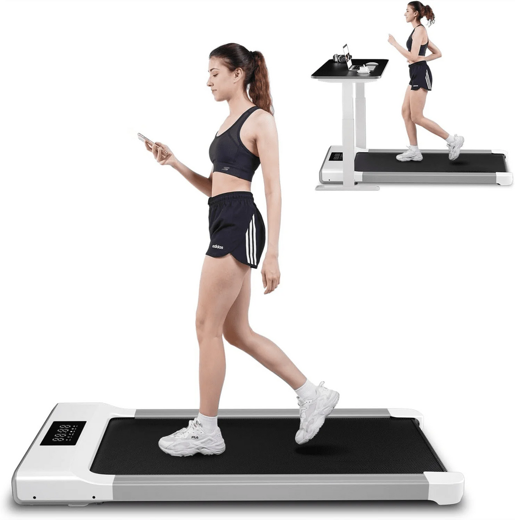 300lb 2.5HP Under Desk Treadmill with LED Display A1640