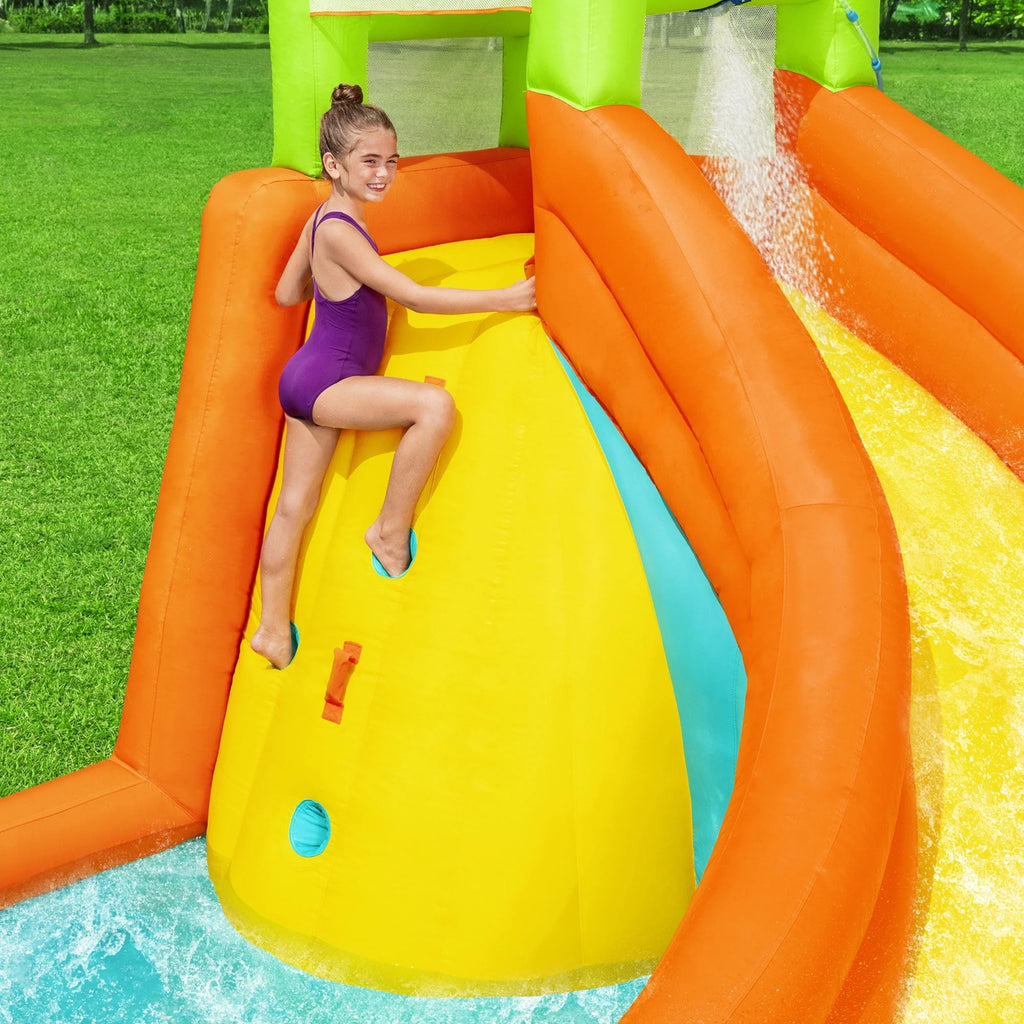 Kids Outdoor Inflatable Water Park with Water Cannon G47847