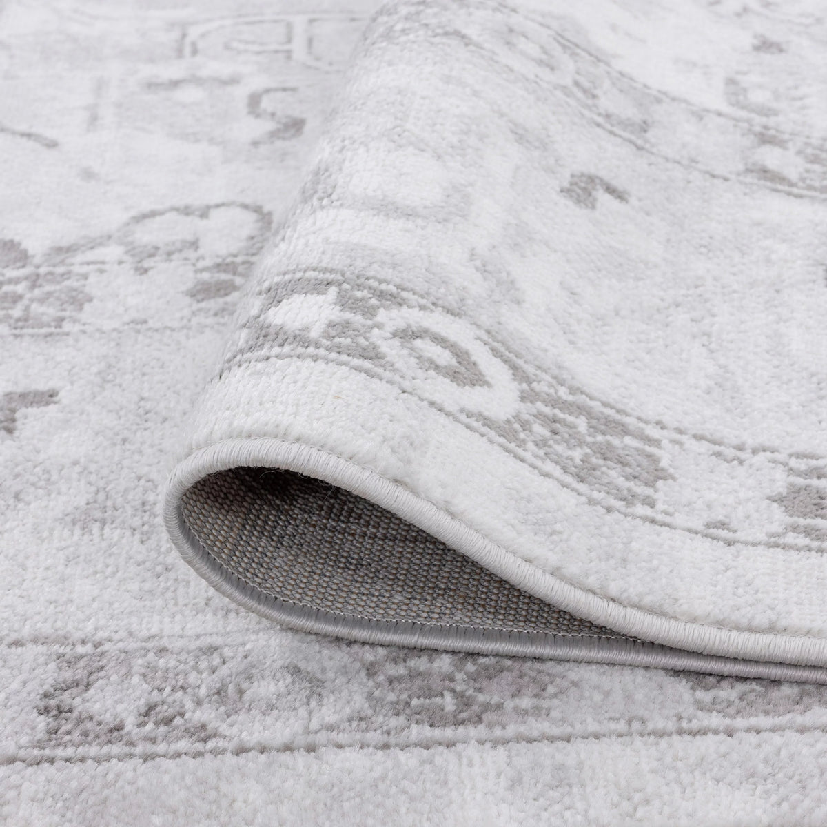 Traditional 8x10 Area Rug Oriental Gray A390028