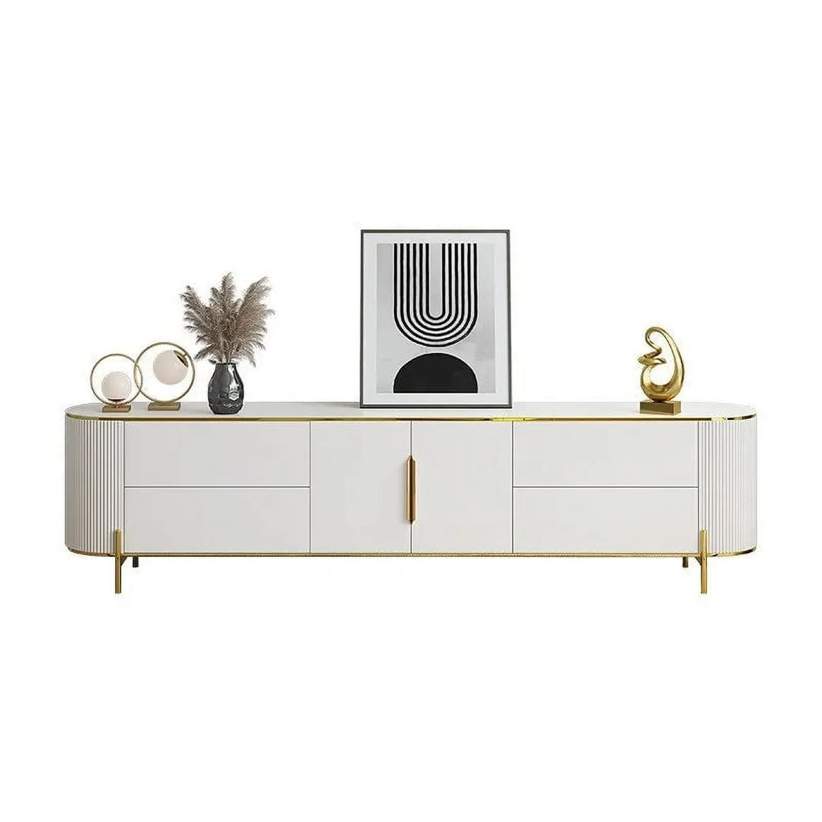 Rock Panel TV Cabinet V634