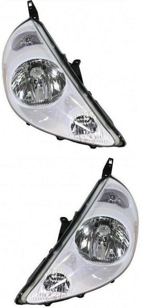 Headlight Assembly Pair Tafetta White S292678