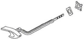 Polished Brass Trip Lever Service Kit Pack of 2 F725