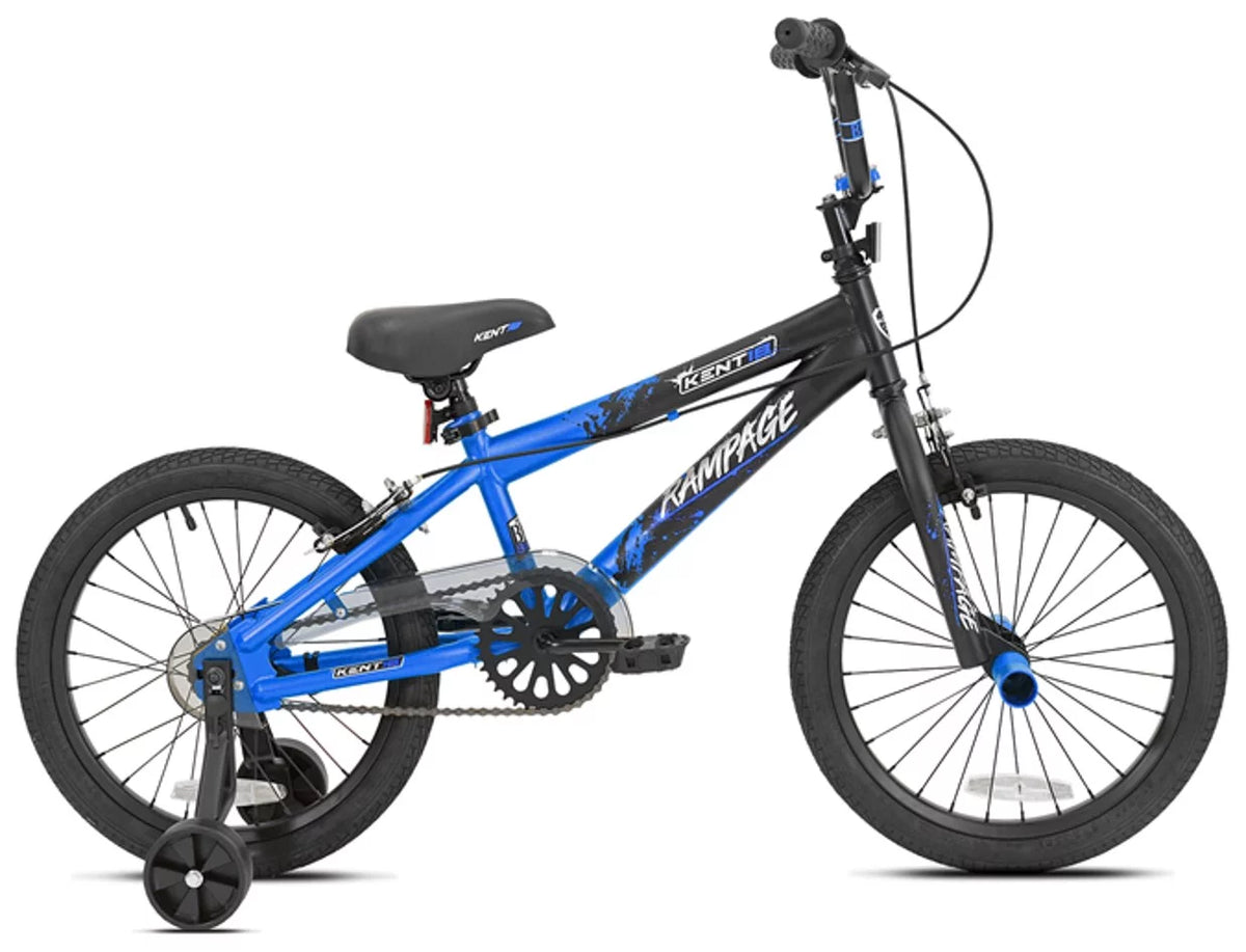 18 In. Gold and Black Bike N5591