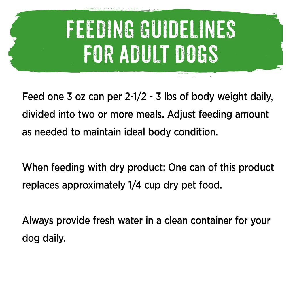 Wet Dog Food Real Lamb 3 oz Cans 24 Pack W837232