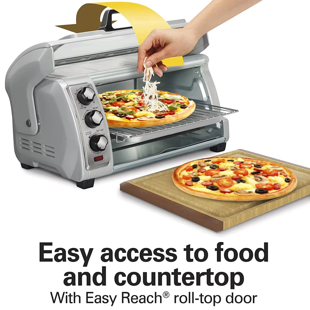 6-Slice Countertop Toaster Oven with Bake Pan Y593021