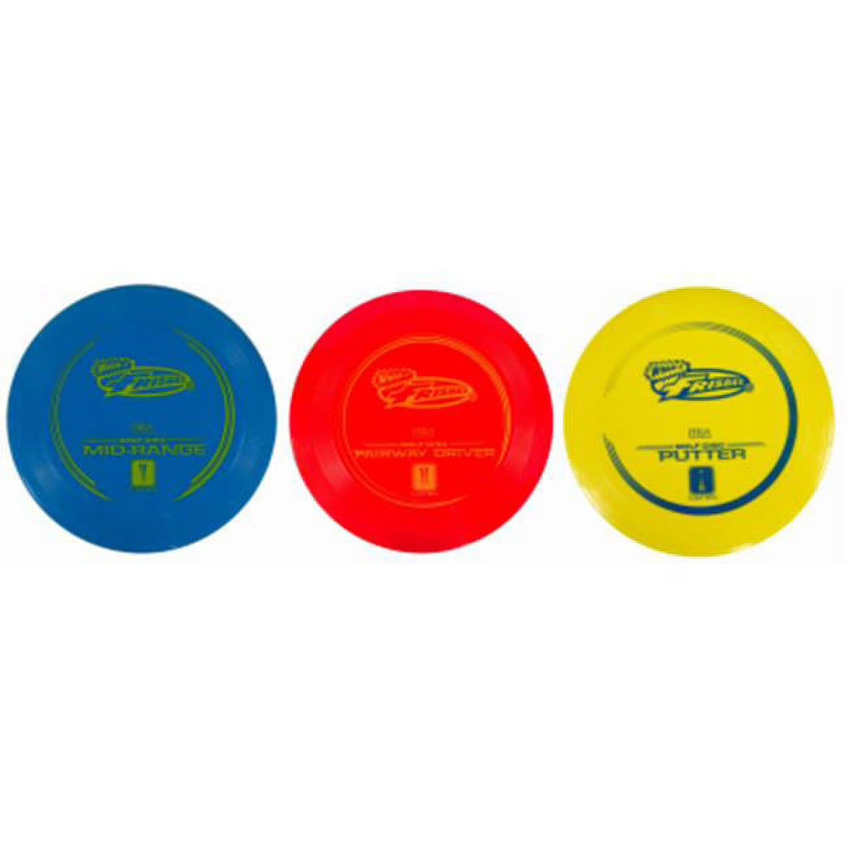Golf Frisbee Disc, Pack of 3 I6318