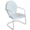 White Outdoor Armchair I458