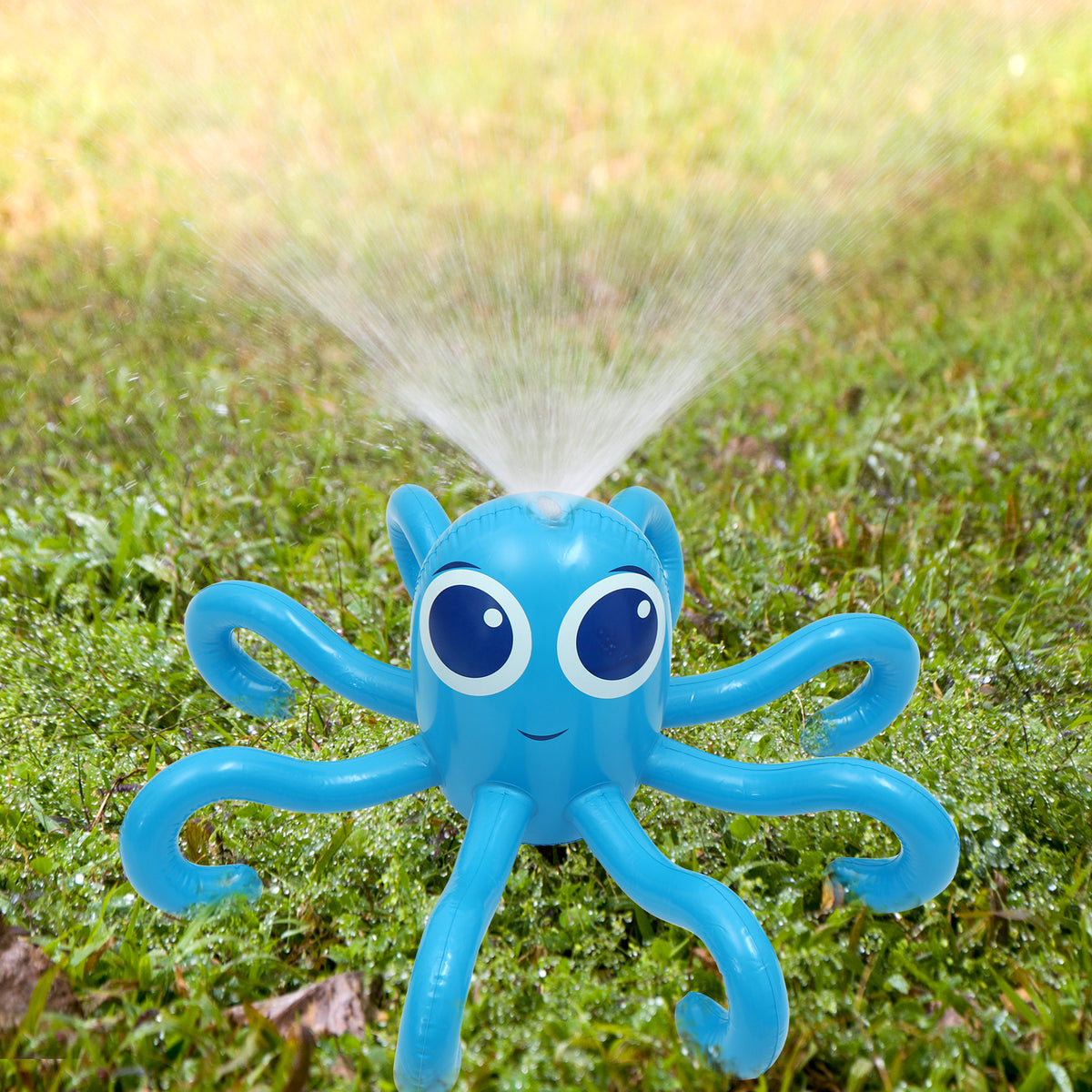Inflatable Octopus Toy Water Park Sprinkler Plaything Children’s Toys Animal Summer O5630